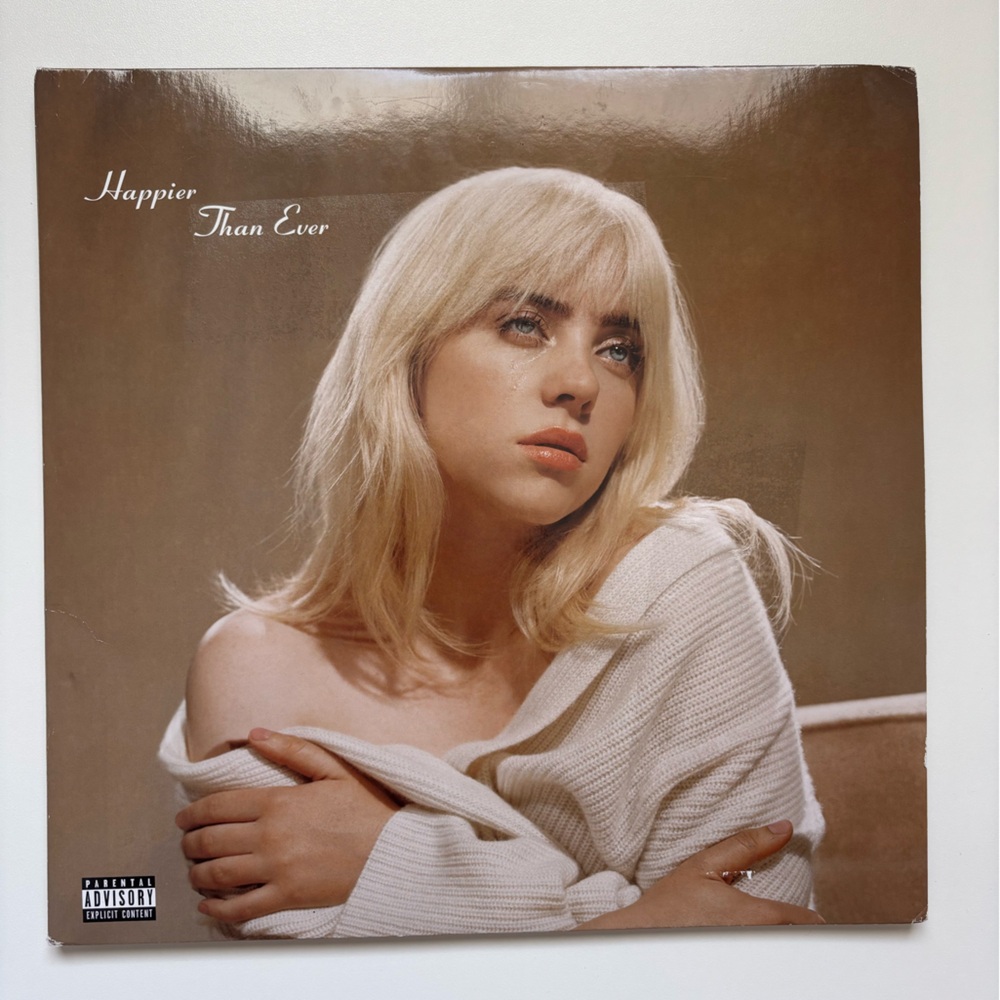 Billie Eilish "Happier Than Ever" Vinyl LP - Blonde Cover